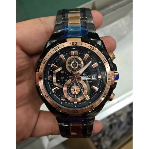 Reloj Casio edifice 539 black rose, acero inoxidable