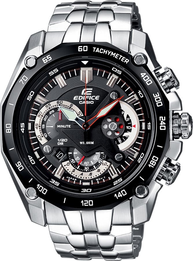 Reloj Casio edifice 550, acero inoxidable