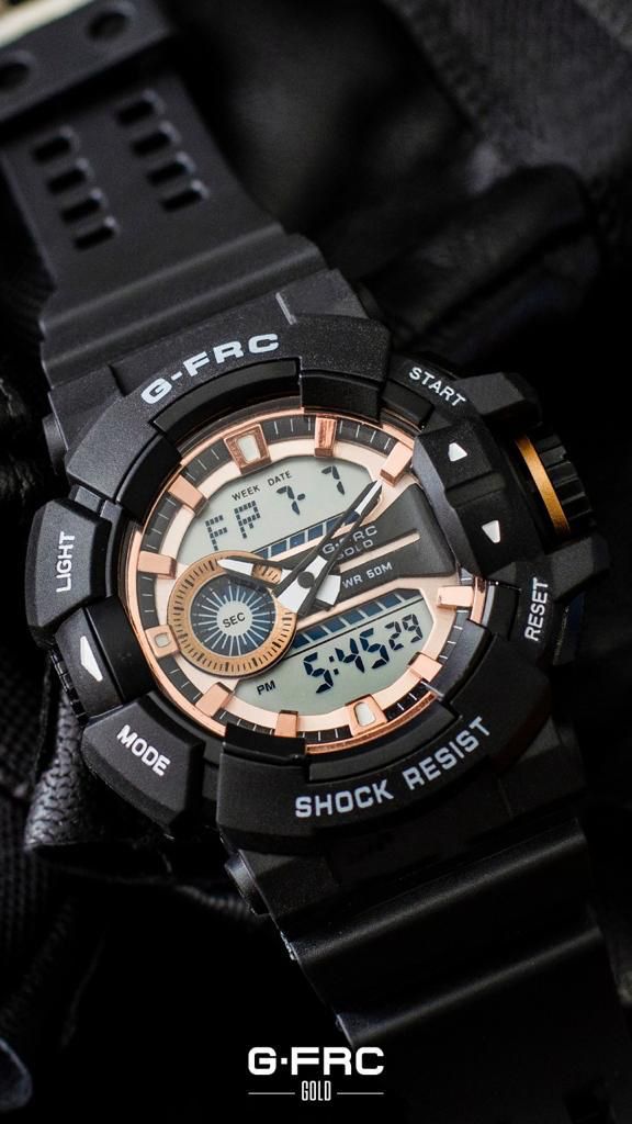 Reloj g force gold  original